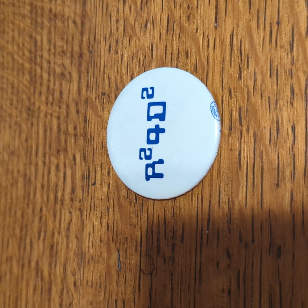 Vintage political pin